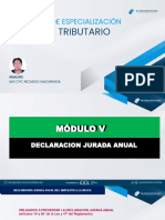 Modulo-V-Declaracion Jurada Anual