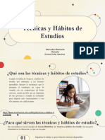 Técnicas y Hábitos de Estudios