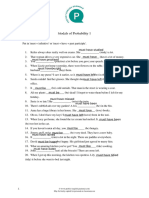 Modals of Probability 1 and 2