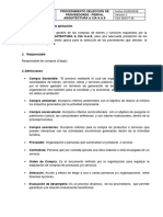 Anexo 30. Procedimiento Seleccion de Proveedores SGA - Perpal Arquitectura & CIA S.A.S