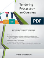 Tender Processes in Kerala - An Overview