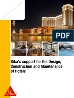 Brochure Support For Hotels Construction and Maintenance en