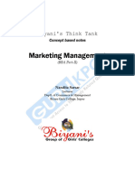 Principles of Marketing 2nd Sem