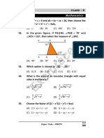 NSTSE Class 9 Solved Paper 2022