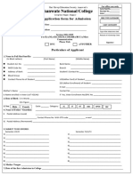 Admission Form 2024 25