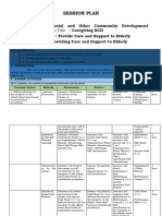 Caregiving Ncii Session Plan