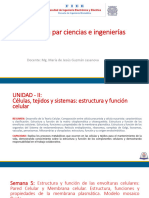 Semana 5-Estructura y Función de Envolturas Celulares