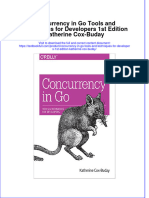 Concurrency in Go Tools and Techniques For Developers 1st Edition Katherine Cox-Buday PDF Full Chapter