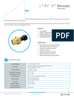 Sensata-2cp5 2cp50 Series-Hvac Refrigeration Pressure Sensor-Datasheet