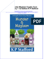 Dơnload Money Murder Mayhem Cryptic Cove Cozy Mystery 1 1st Edition K P Stafford Full Chapter