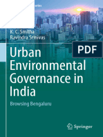 Urban Environmental Governance in India: K. V. Raju A. Ravindra S. Manasi K. C. Smitha Ravindra Srinivas