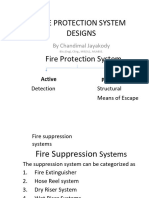 Fire Protection System Designs Fire Protection System: by Chandimal Jayakody