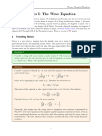 Waves I: The Wave Equation