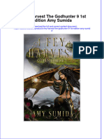 Dơnload A Fey Harvest The Godhunter 9 1st Edition Amy Sumida Full Chapter