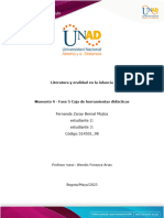 Unidad 3 - Fase 5 - Caja de Herramientas Didácticas