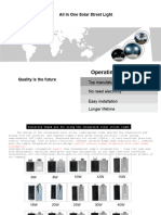 Integrated Solar Street Light Installation Manual