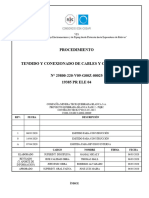 25800-220-V09-G00Z-00025 Rev1 - Procedimiento Tendido y Conexionado de Cables y Conductores