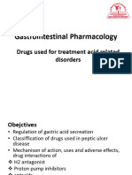 Pharmacology SGL 1 Drugs Used To Treat Acid Related Disorders DR