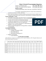 Oops Theory - Syllabus