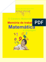 Livro O Cérebro Matemático. Memória de Trabalho, Matemática e Linguagem.