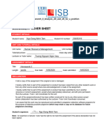 Analysis of Job Description and Job Specification in HRM 