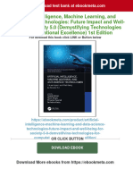 Artificial Intelligence, Machine Learning, and Data Science Technologies: Future Impact and Well-Being For Society 5.0 (Demystifying Technologies For Computational Excellence) 1st Edition Download PDF