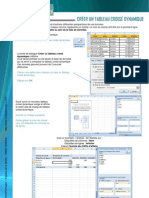 Cmt faire un Tableau croisé avec excell