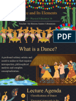 Dance and Its Elements