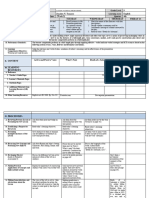 School: Grade Level: Teacher: Learning Area: Teaching Dates and Time: Quarter