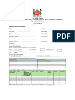 Application Form