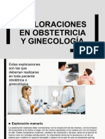 EXPLORACIONES BÁSICAS Obstetrica