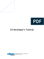 E3tutorial Developer Enu