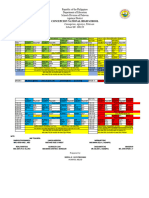 Class Schedule 24 25