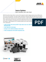 Datasheet Axis f34 Surveillance System en US 271560