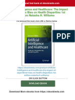 Get Artificial Intelligence and Healthcare: The Impact of Algorithmic Bias On Health Disparities 1st Edition Natasha H. Williams Free All Chapters