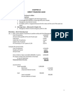 Ch. 13 Direct Financing Lease