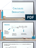 Derivatives