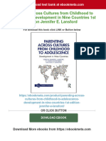 PDF Parenting Across Cultures From Childhood To Adolescence Development in Nine Countries 1st Edition Jennifer E. Lansford Download