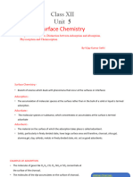 Class 12 Chapter 5 Surface Chemistry New