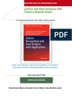 (PDF Download) Pattern Recognition and Data Analysis With Applications Deepak Gupta Fulll Chapter