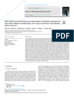 Multi-Objective Accelerated Process Optimization of Mechanical