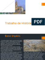 Trabalho de História