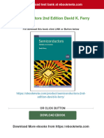 Semiconductors 2nd Edition David K. Ferry Download PDF