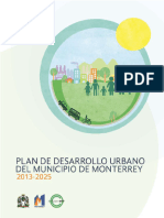 Plan de Desarrollo Urbano Del Municipio de Monterrey 2013-2025