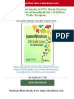 Instant Download Argument Driven Inquiry in Fifth Grade Science Three Dimensional Investigations 1st Edition Victor Sampson PDF All Chapter