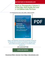 (FREE PDF Sample) Probiotic Research in Therapeutics Volume 3 Probiotics and Gut Skin Axis Inside Out and Outside in 1st Edition Indu Pal Kaur Ebooks