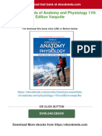 Full Download Seeley's Essentials of Anatomy and Physiology 11th Edition Vanputte PDF