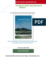 Instant Download Ancient Oaxaca The Monte Albán State Richard E. Blanton PDF All Chapter