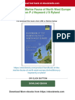 Instant Download Handbook of The Marine Fauna of North West Europe 2nd Edition P J Hayward J S Ryland PDF All Chapter