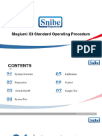 Maglumi X3 Standard Operating Procedure